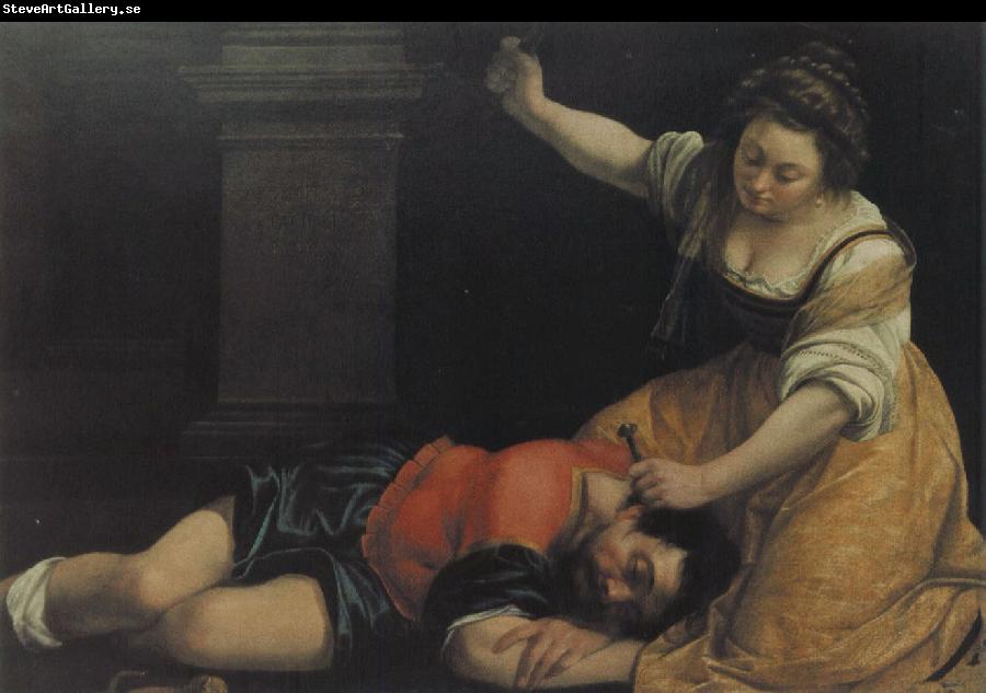 Artemisia gentileschi yael tuant sisera